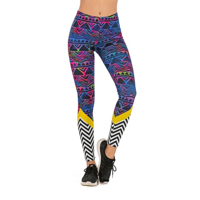 Wzorzyste Legginsy