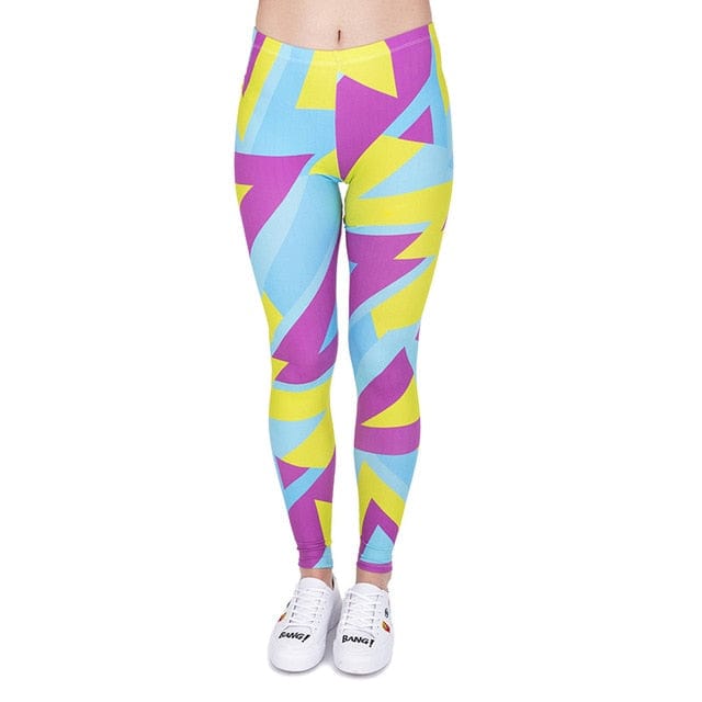 Wzorzyste Legginsy