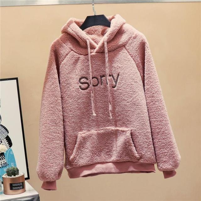 Polarowa Bluza Z Kapturem