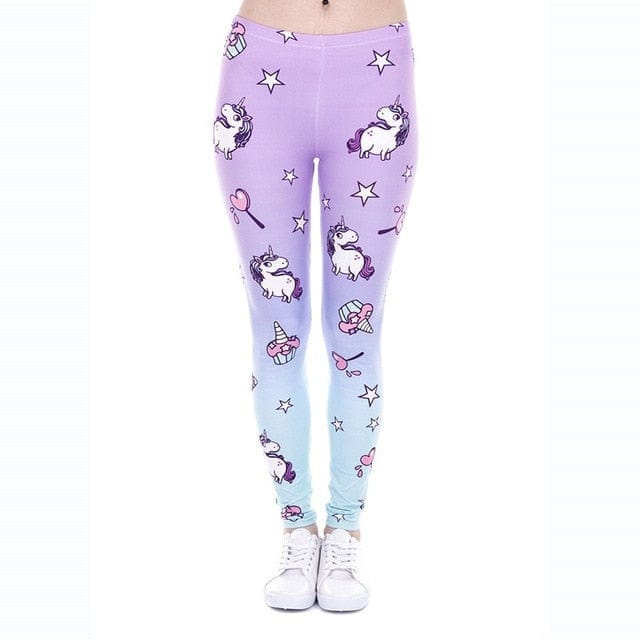 Wzorzyste Legginsy