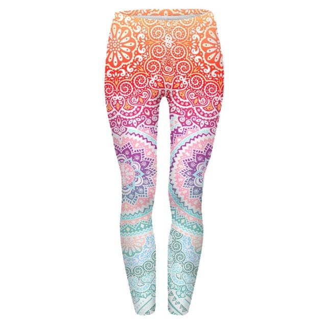 Wzorzyste Legginsy