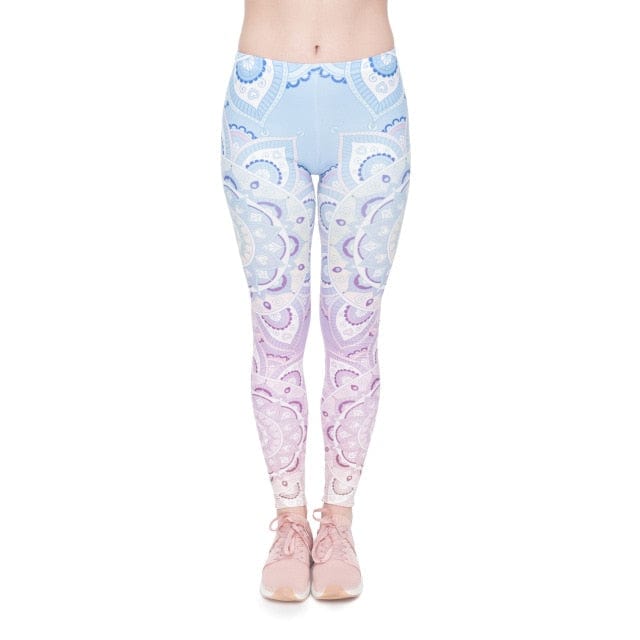 Wzorzyste Legginsy