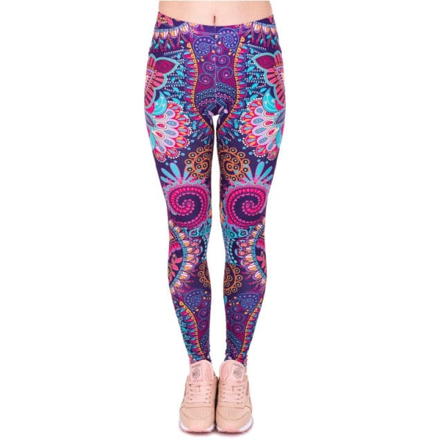 Wzorzyste Legginsy