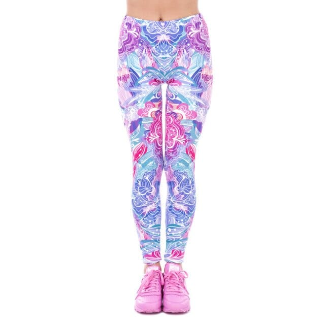Wzorzyste Legginsy