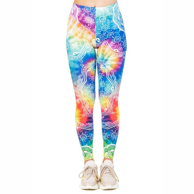 Wzorzyste Legginsy