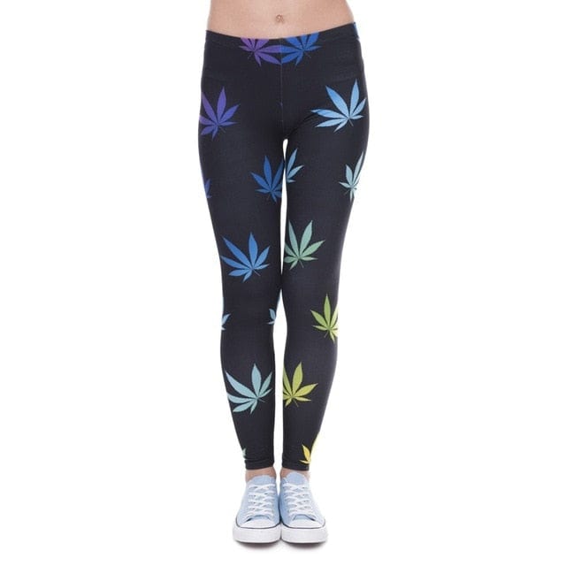 Wzorzyste Legginsy
