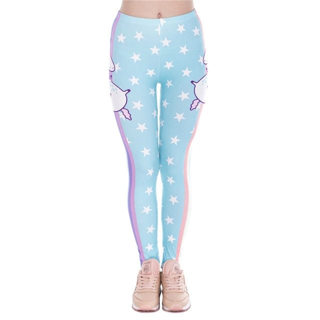 Wzorzyste Legginsy