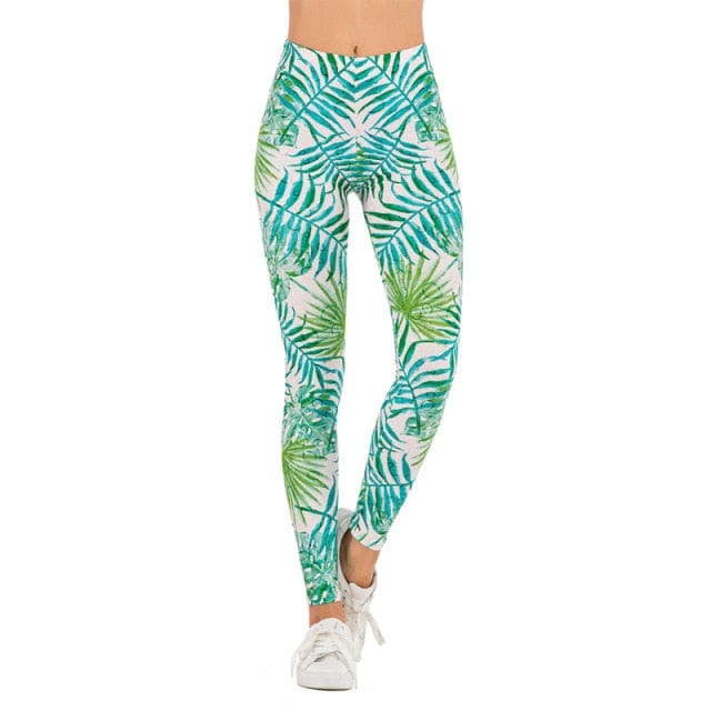 Wzorzyste Legginsy