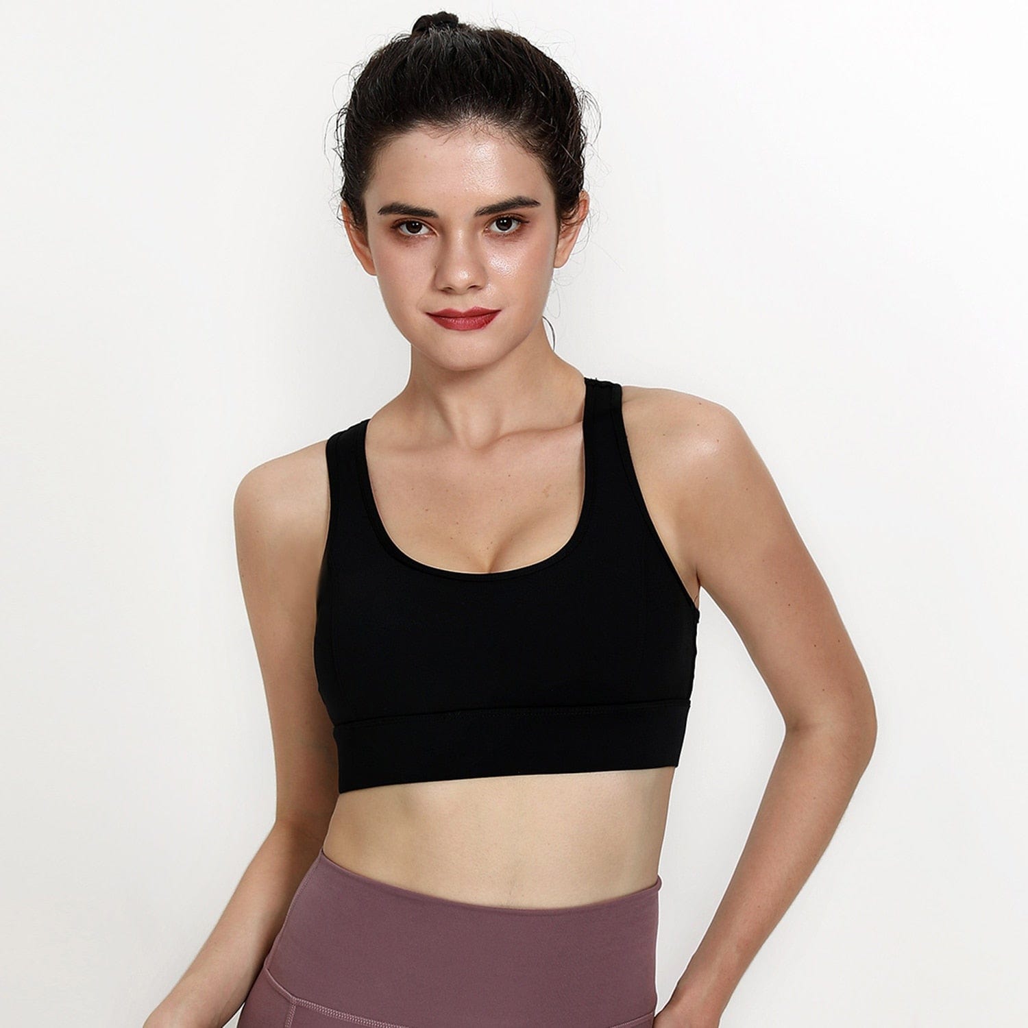 Zapinany Biustonosz Sportowy