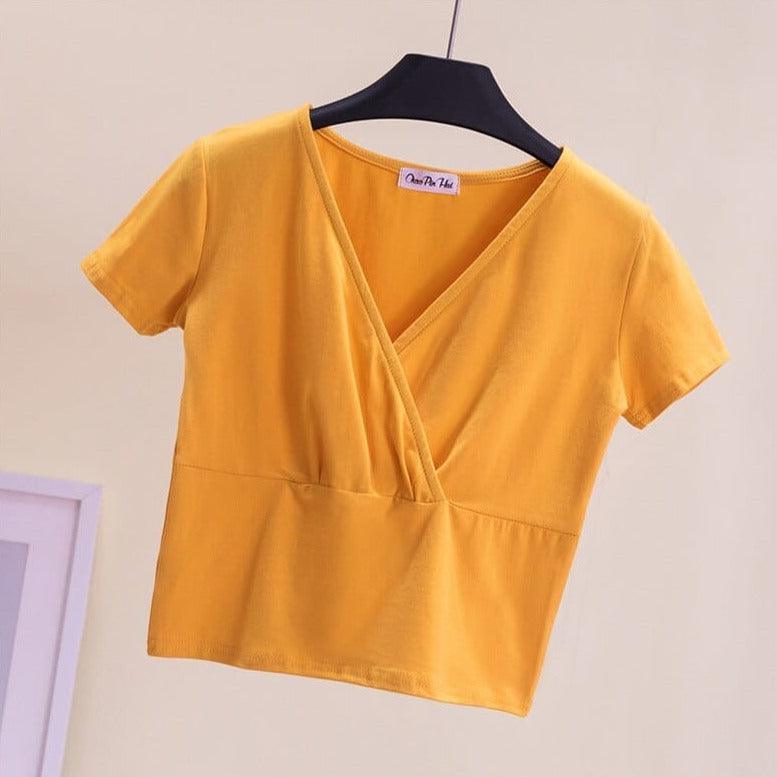 Kopertowy T-shirt